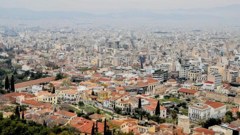 aerial view of city during daytime